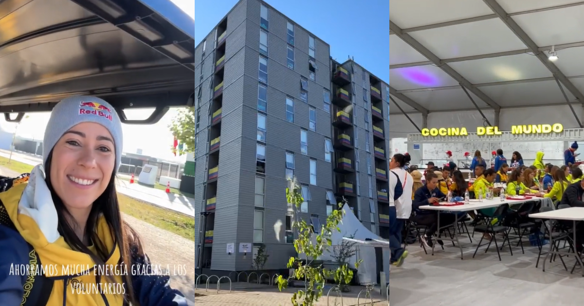 Ciclista colombiana valoró infraestructura de la Villa Panamericana: 