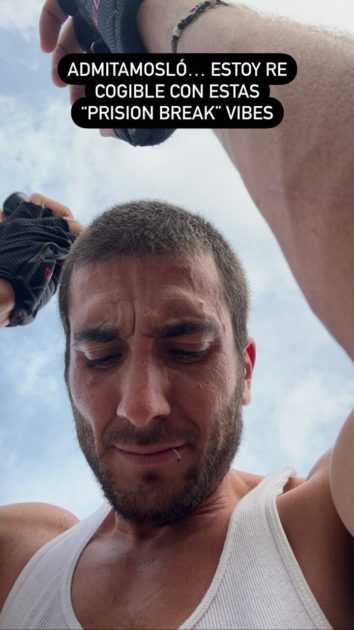 Federico Farrell cambio look