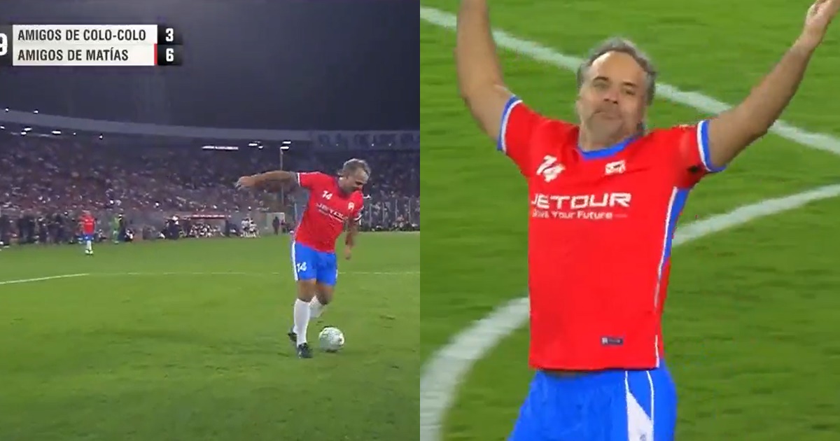 Las reacciones que dejó el gol que se perdió Fernando González en la despedida de Matías Fernández