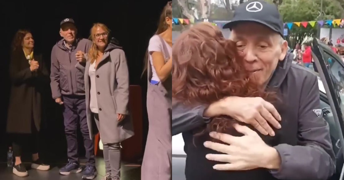 Gabriel Prieto regresó al teatro tras delicado estado de salud: fue ovacionado por el público