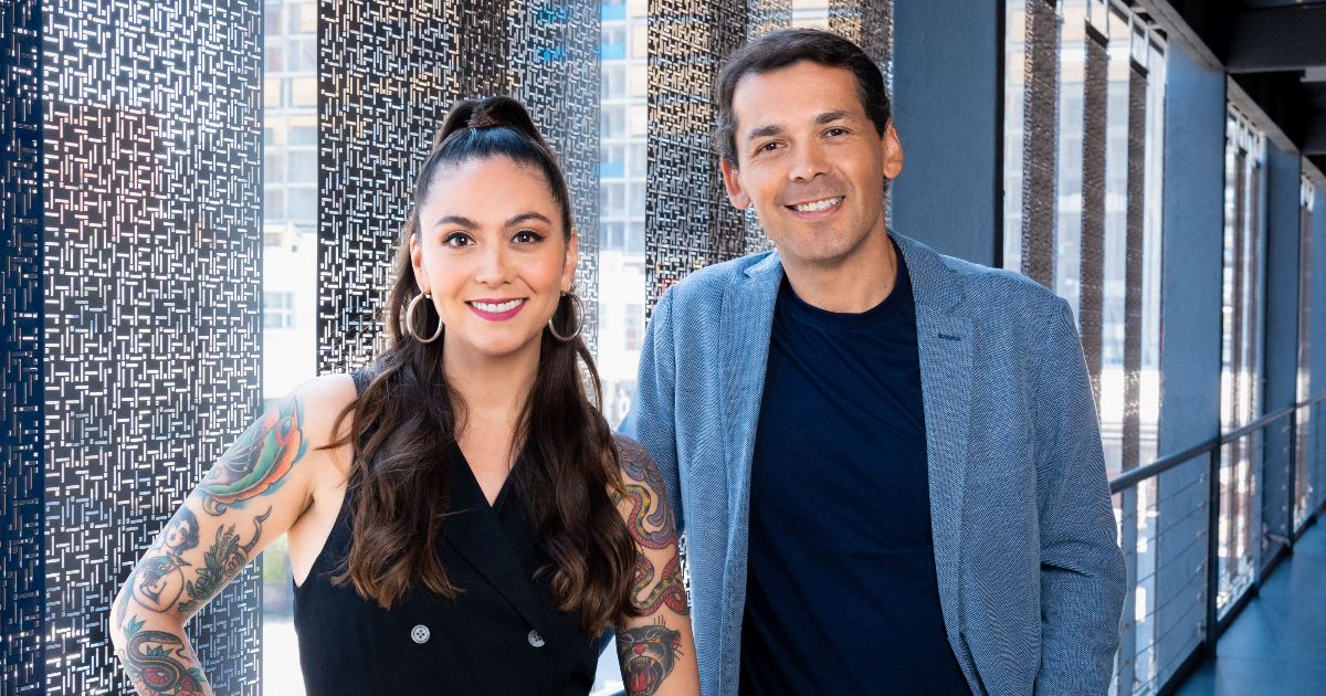 Gustavo Huerta y Francisca Gómez analizaron su debut en el nuevo programa de Mega, ‘Oye!’