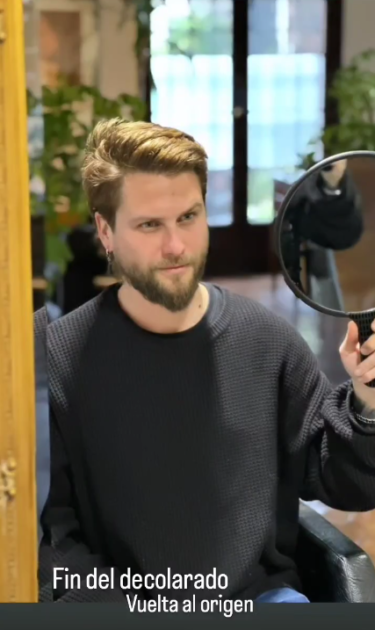 Jean-Philippe Cretton dejó atrás el decolorado y estrenó nuevo look: publicó fotos del resultado