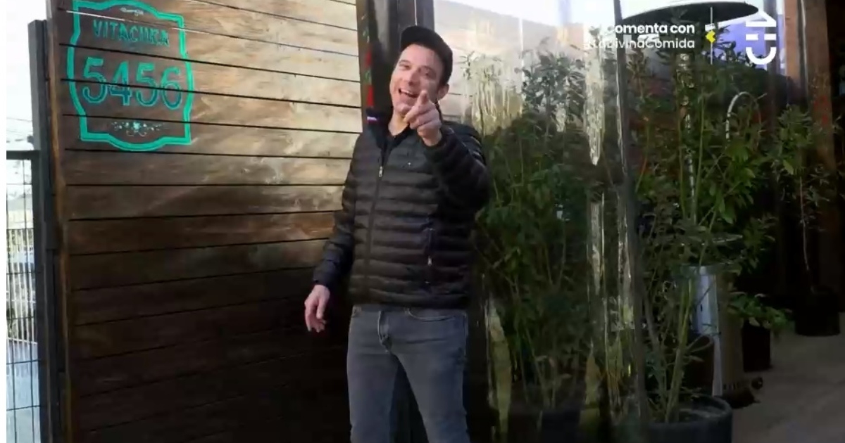 Julián Elfenbein mostró la Fuente Chilena, su restorán de sánguches chilenos en 'La Divina Comida'