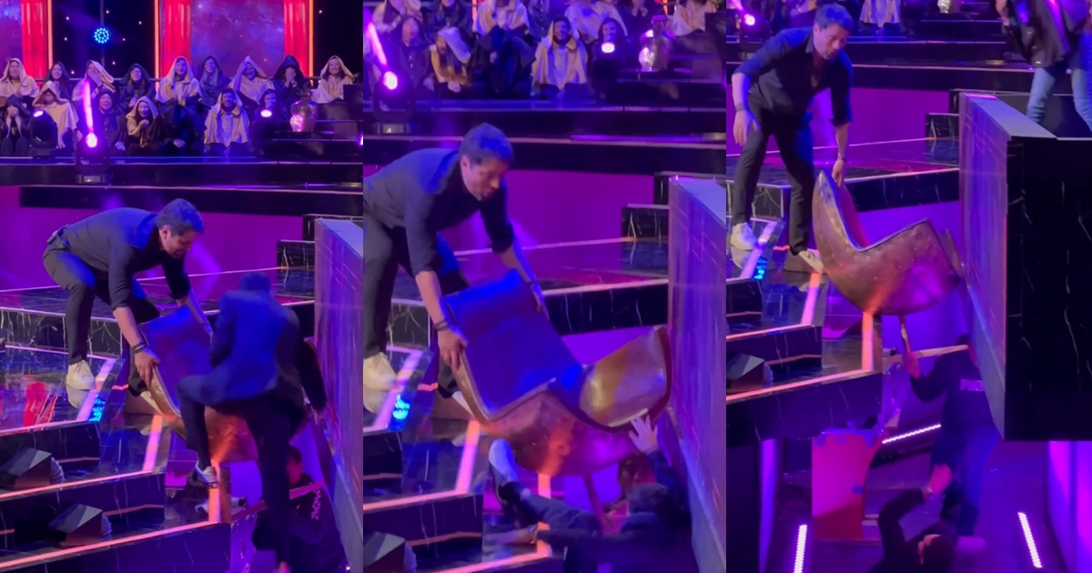 Karol Lucero protagonizó dolorosa y preocupante caída en El Purgatorio: 