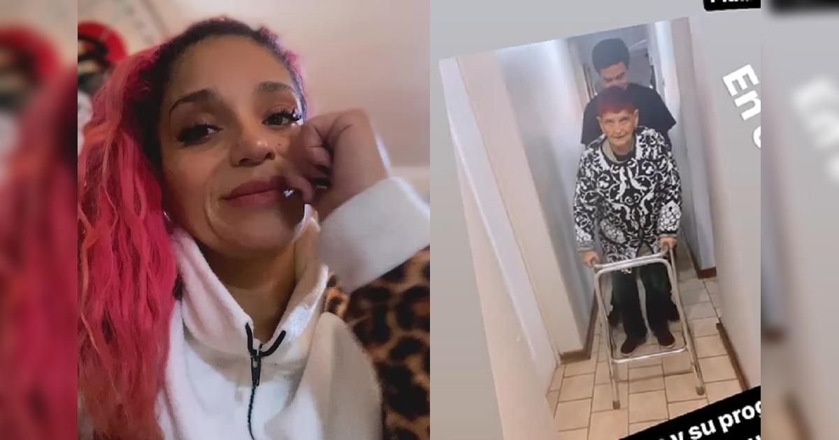 Katherine Orellana mostró rehabilitación de su madre tras complejo estado de salud: 