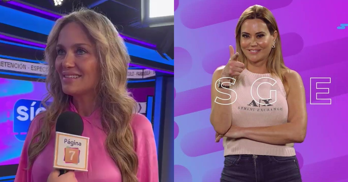 Kenita Larraín y cómo fue su reencuentro con Daniella Campos en Sígueme: 