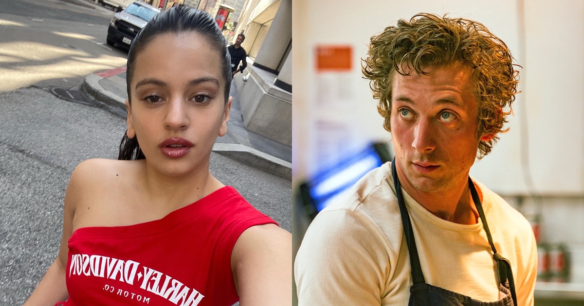 Las primeras imágenes de Rosalía y Jeremy Allen White que avivan rumores de romance