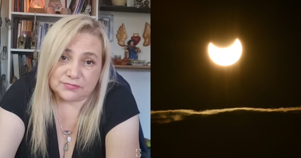 La advertencia de Latife Soto ante el próximo eclipse solar: 