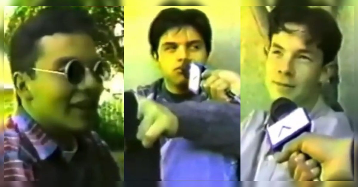Con otro nombre y rompiéndola en Concepción: viralizan desconocida entrevista a Los Bunkers en 1997