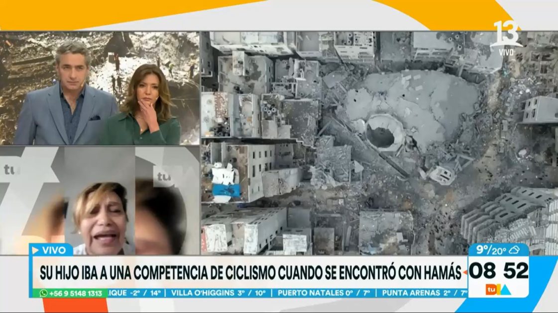 Madre de chileno asesinado en Irael