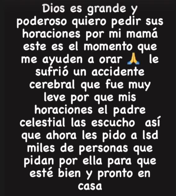 Salud mamá Perla Ilich