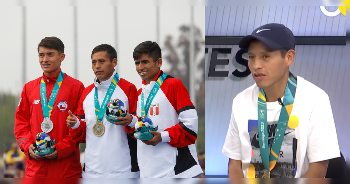 Maratonista peruano, Cristhian Pacheco, lanzó duro reclamo tras ganar oro en Santiago 2023