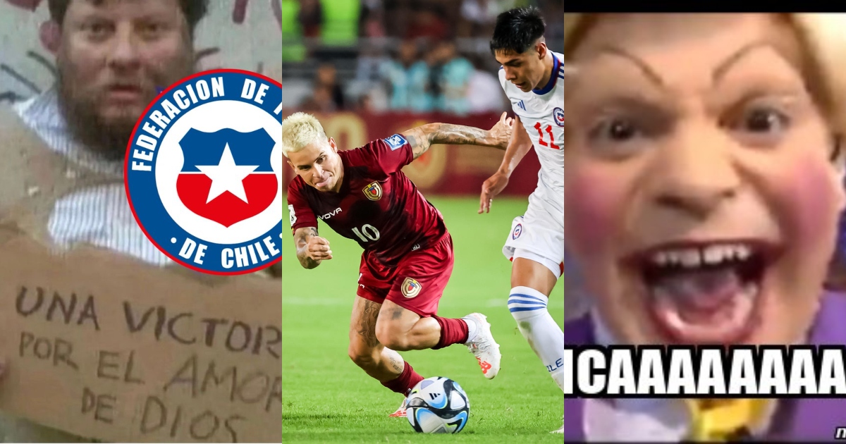 3-0: los memes y reacciones que dejó la derrota de La Roja ante Venezuela en Maturín