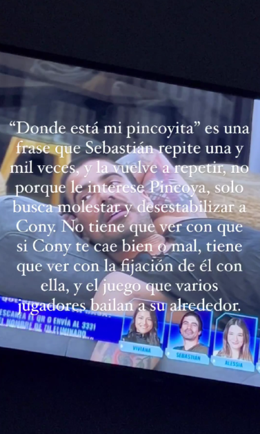 Michael Roldán apuntó a Sebastián de Gran Hermano