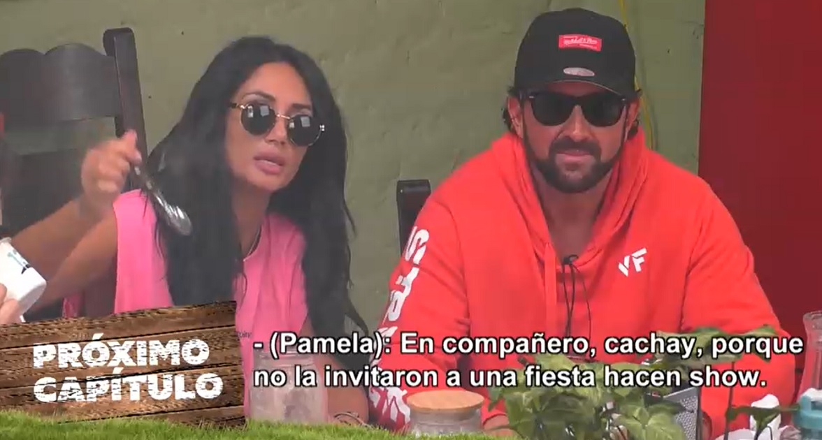 Pamela Díaz tensa discusión Eva Gómez Tierra Brava