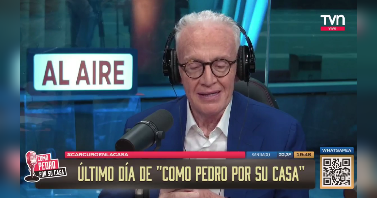 Pedro Carcuro y su sentido adiós a 