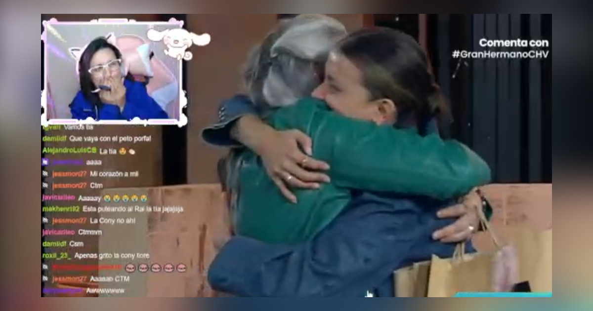 Hermana de Cony y su reacción ante emocionante ingreso de su madre a Gran Hermano: 