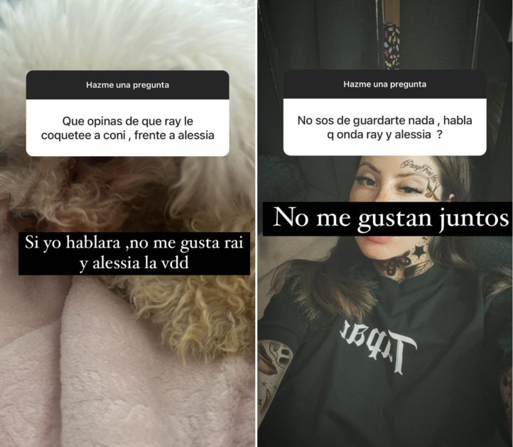 reacción Ignacia Michelson beso Jorge Skar