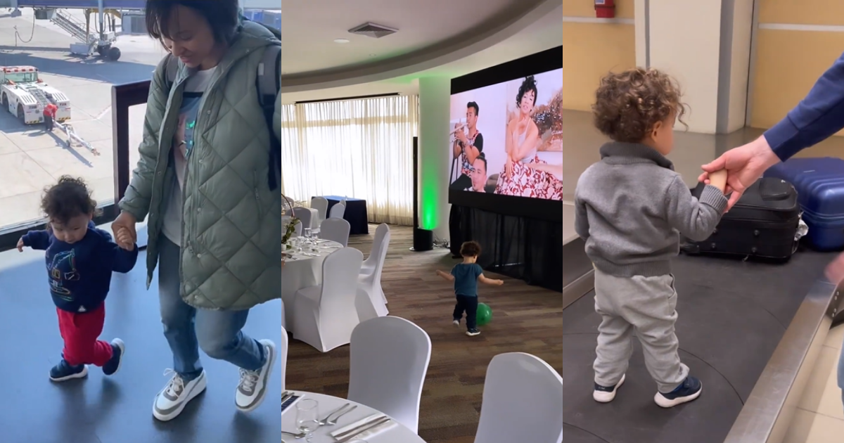 Simoney Romero y sus divertidos tips para viajar con bebé en avión: 