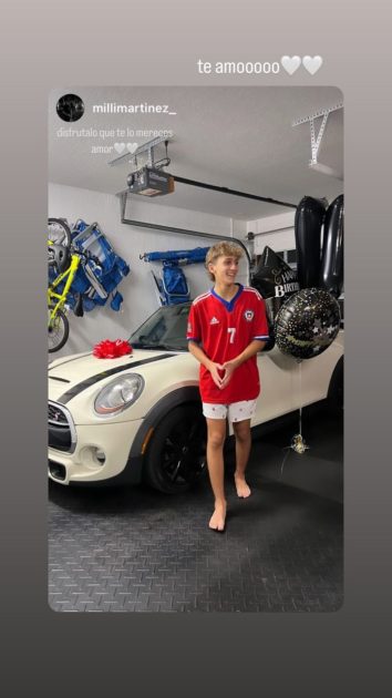 Hijo de Marcela Vacarezza y Rafa Araneda cumplió 17 años: recibió costoso regalo que muchos querrían