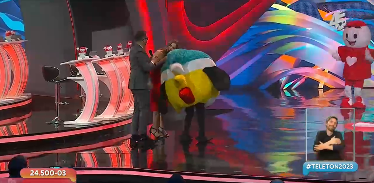 Millaray Viera en Teletón 2023