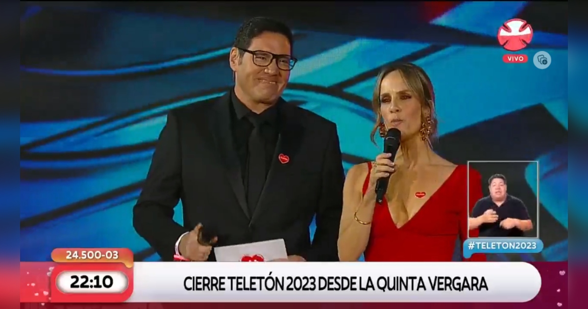 La broma de Diana Bolocco a Pancho Saavedra en la Quinta Vergara: 