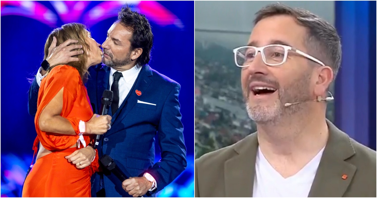 Eduardo Fuentes echó al agua a Daniel Fuenzalida tras 'piquito' en Teletón: 