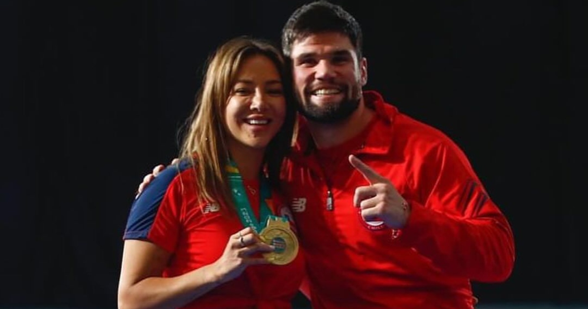 El mensaje de Nati Mandiola a su pareja, Rodrigo Rojas, tras su oro en karate: 