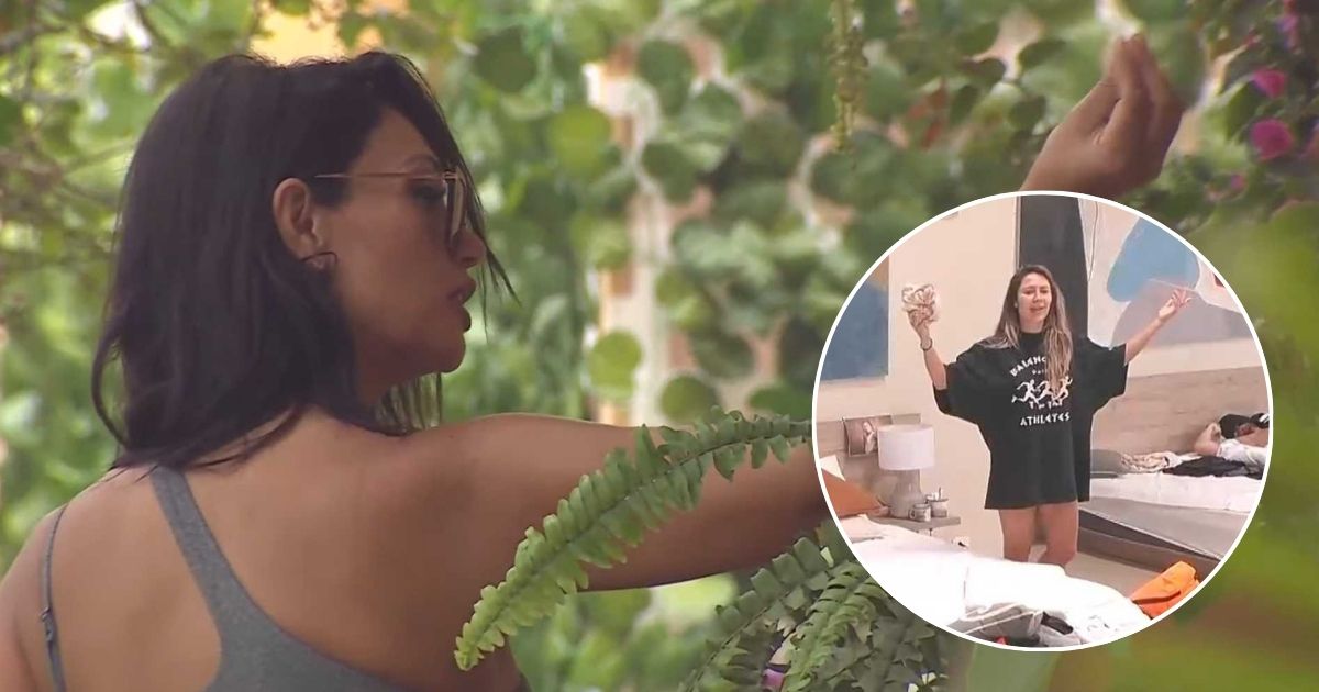 La fuerte discusión de Pamela Díaz y Chama por un espejo en Tierra Brava: 