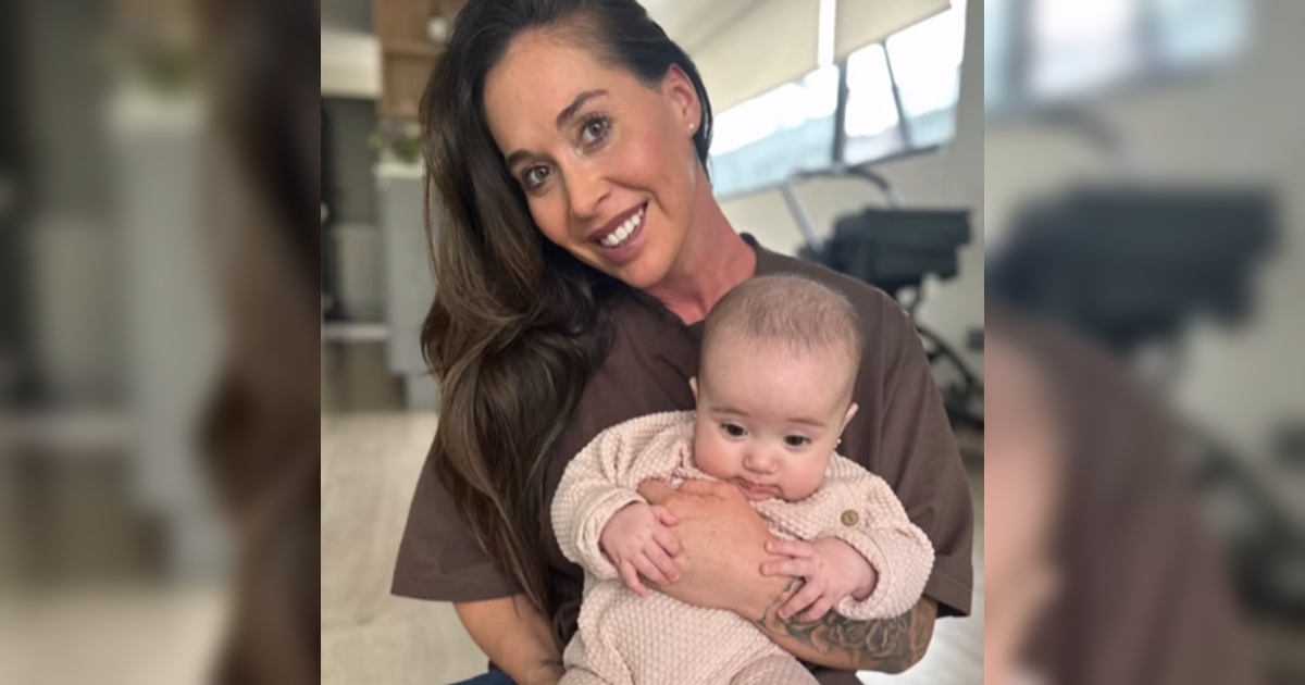 Vale Roth compartió adorables fotos por los cinco meses de su hija: 