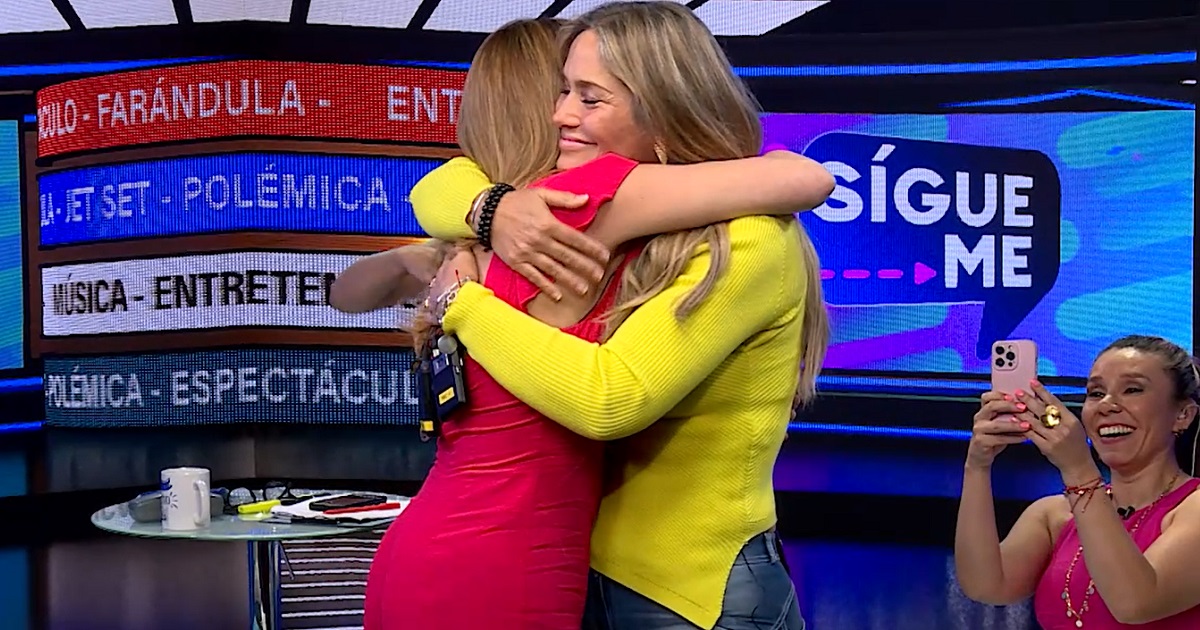 Panelistas de 'Sígueme' se emocionaron con abrazo de Kenita Larraín y Daniella Campos: 