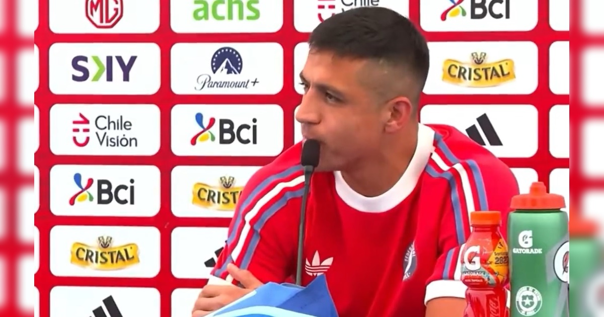 Alexis Sánchez golpeó la mesa por condiciones de la 'Roja' en el Monumental: 