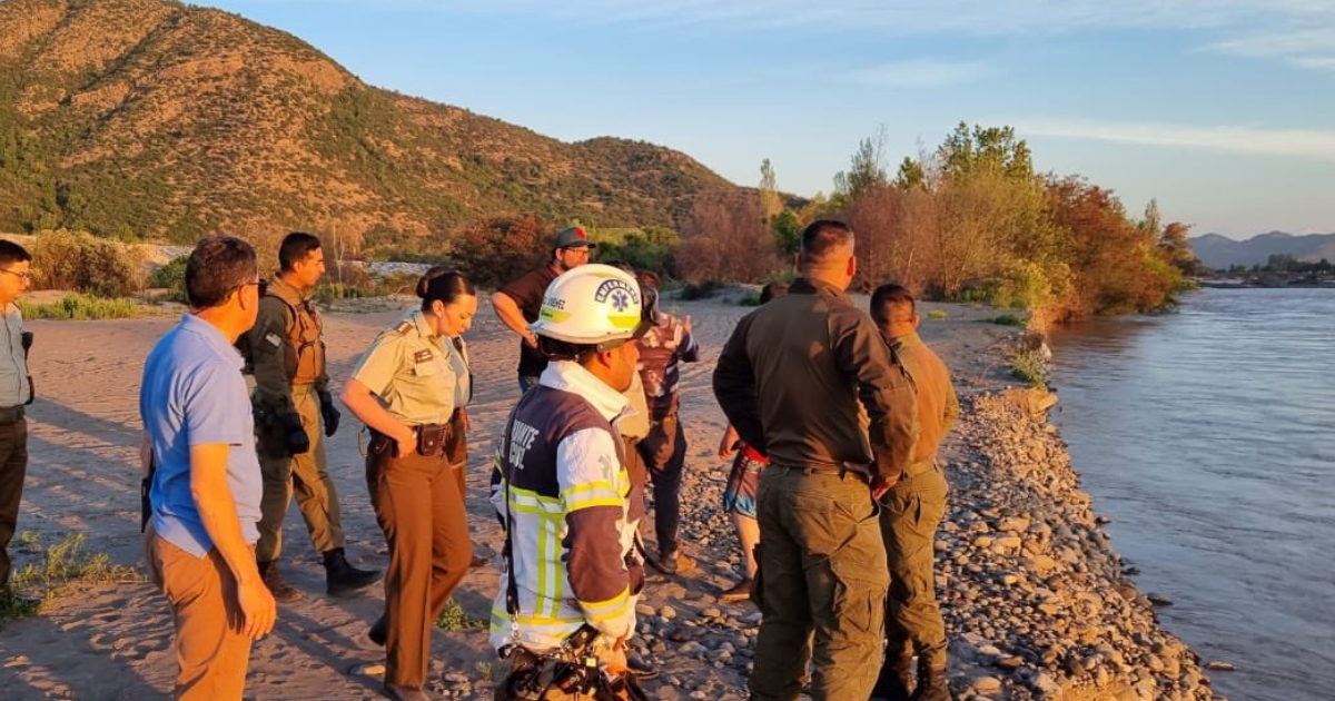 Confirman hallazgo del cuerpo de niño de 5 años que había sido arrastrado por río Tinguiririca
