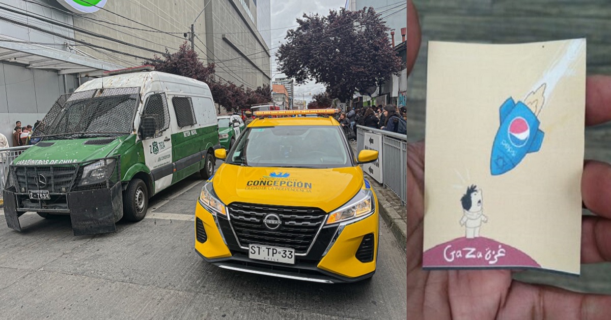 Confirman 10 detonaciones de ruido en malls de Concepción y Talcahuano: hallaron panfletos