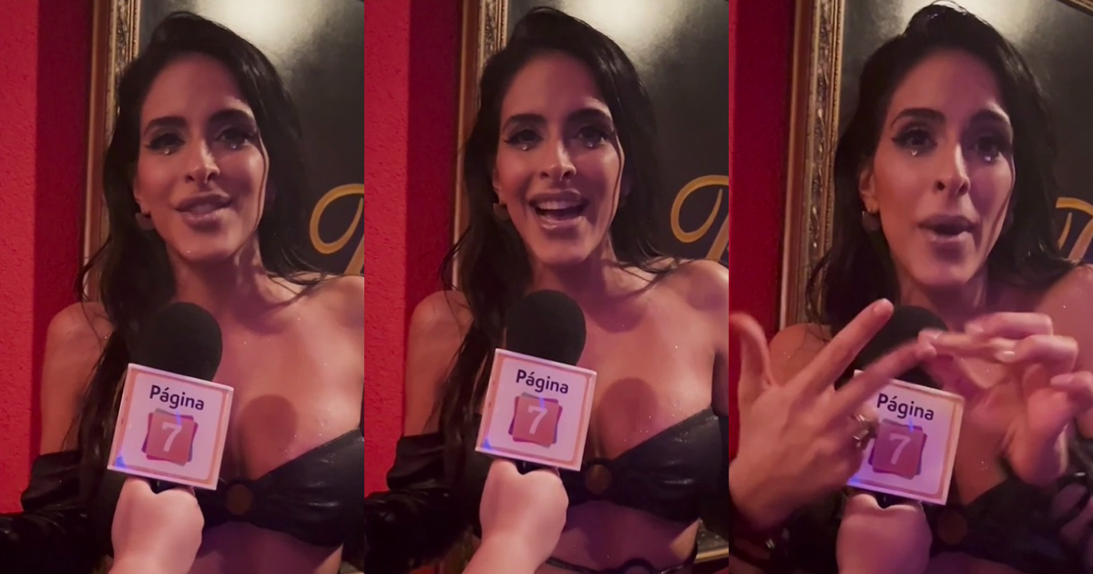 Vedette argentina Celeste Muriega hizo su primera presentación en Chile: contó detalles de su boda