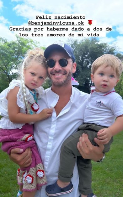 China Suárez y Pampita le dedicaron mensajes a Benjamín Vicuña por su cumpleaños: "Gracias por…"