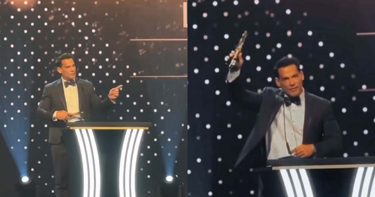 Cristián de la Fuente ganó premio Martín Fierro Latino en categoría donde estaba Ricardo Darín