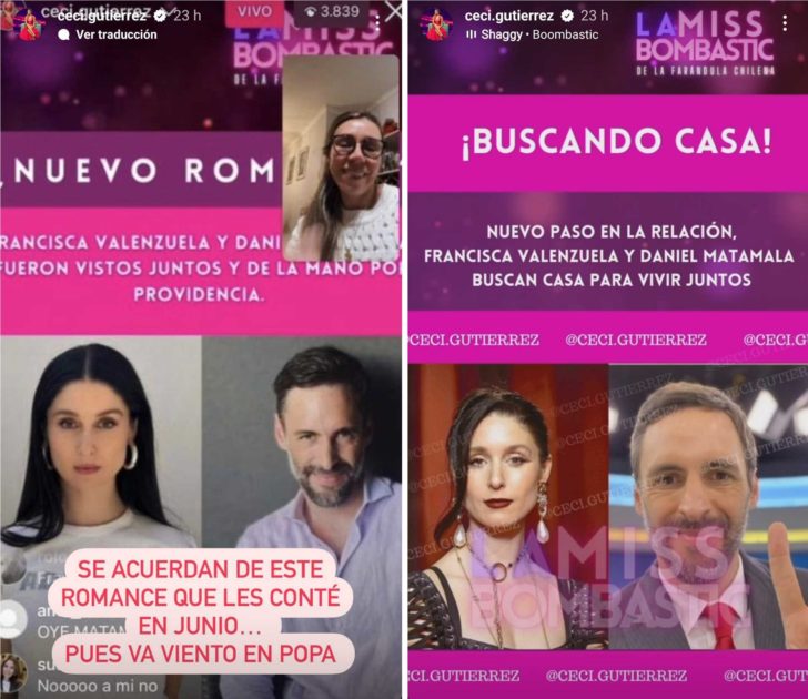 Daniel Matamala Fran Valenzuela relación