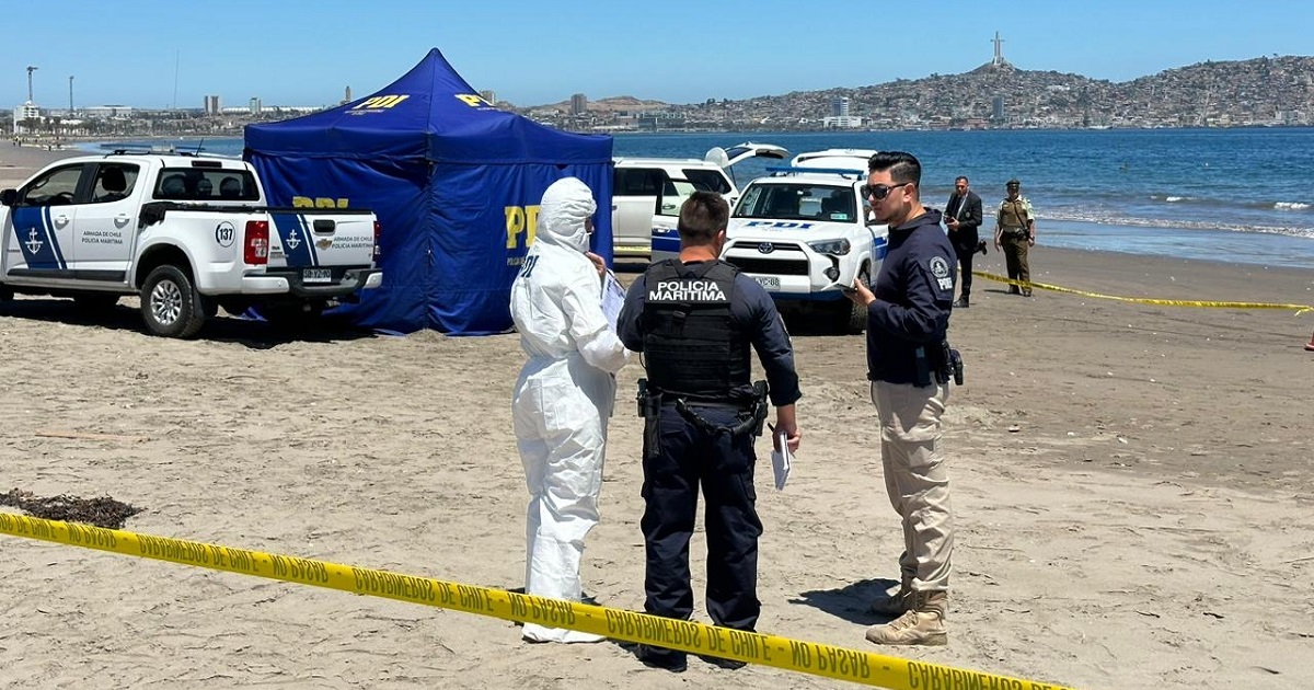 Hallan cabeza humana en playa de Coquimbo: ya habían encontrado una pierna este viernes