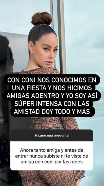 Ignacia Michelson responde a usuaria por Cony