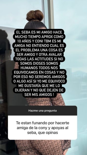 Ignacia Michelson responde por foto con Sebastián Ramírez