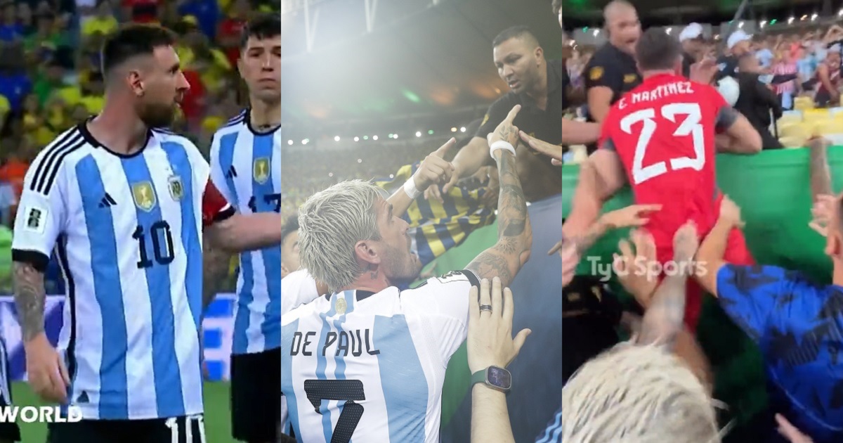 Escándalo en Maracaná: Dibu Martínez golpeó a policía y Messi retiró al equipo por graves incidentes