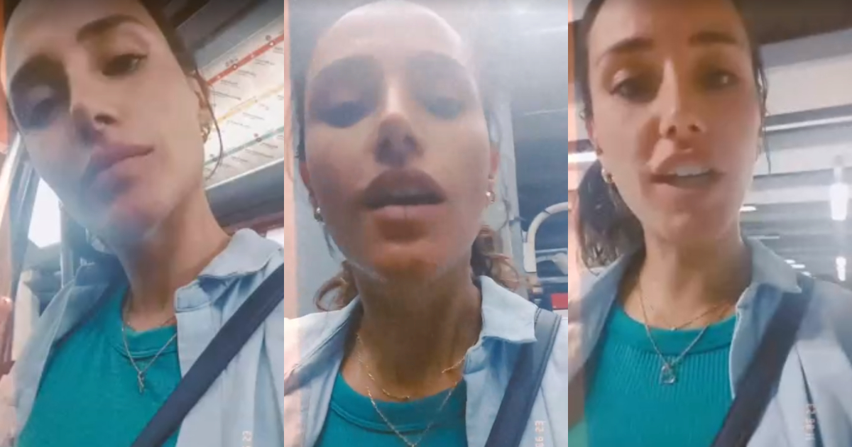 Isidora Urrejola compartió mala experiencia con usuarios del Metro de Santiago: “Teníamos prioridad”