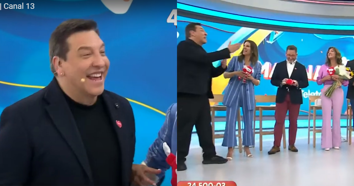 Julio César Rodríguez lanzó incómoda broma en la Matinatón: “45 años pidiendo plata...”