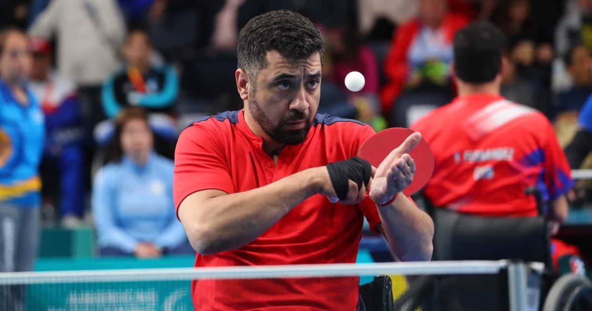 Primer oro para Chile en los Parapanamericanos: Luis Flores ganó medalla en tenis de mesa
