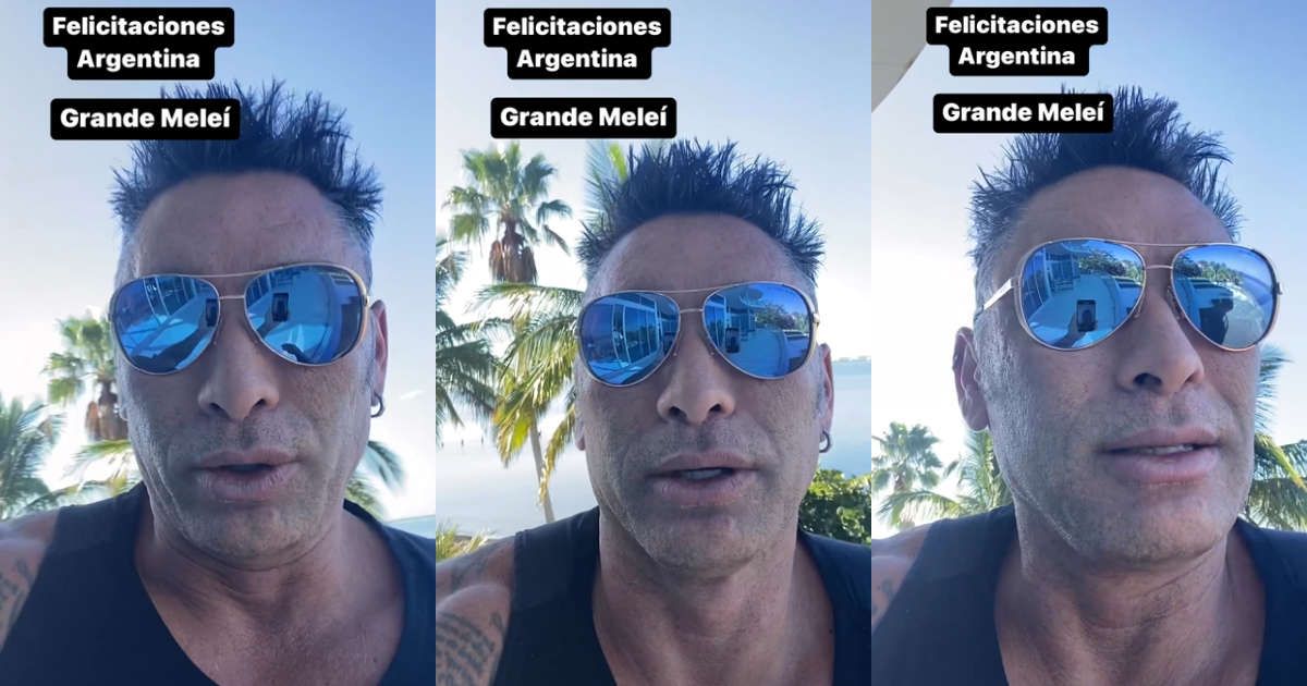 Marcelo Ríos aplaude triunfo de Milei y pide que 