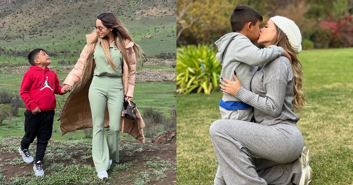 Marité Matus lució logro académico de su hijo menor: Arturo Vidal no asistió pese a estar en Chile