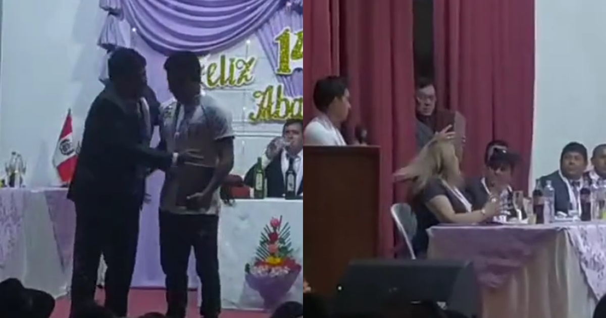 Medallista peruano rechazó condecoración de alcalde en plena ceremonia: 