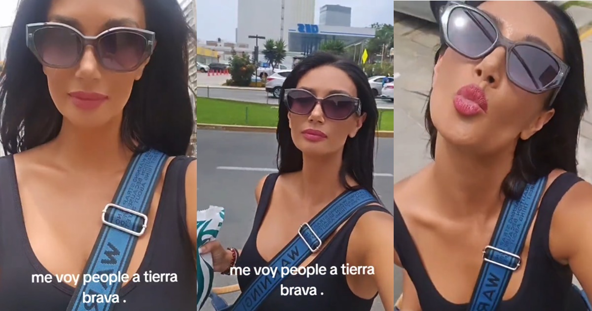 Y eso que todavía no se muestra su eliminación: Pamela Díaz anunció que reingresó a Tierra Brava