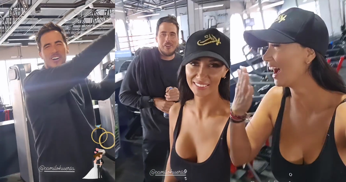 Pamela Díaz troleó a Camilo Huerta por su rumoreado matrimonio con Marité Matus: 